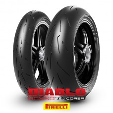 KAMPANYA SET Pirelli Diablo Rosso CORSA-4 110/70 R17 --150/60R17